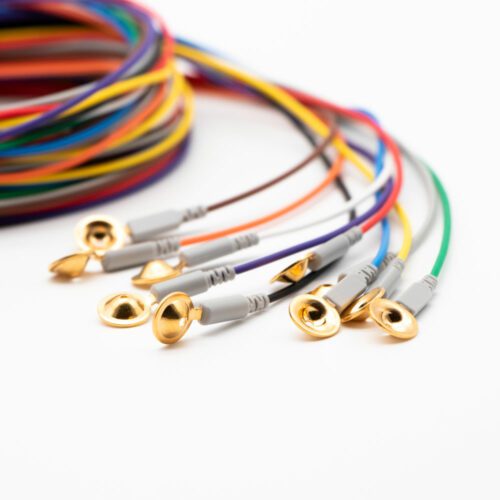 esumedics Shop - CNSAC Gold Cup Elektroden, verschiedene Längen erhältlich